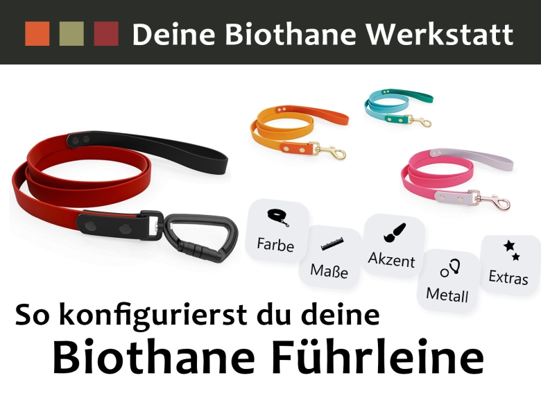 Biothane Führleine Konfigurator