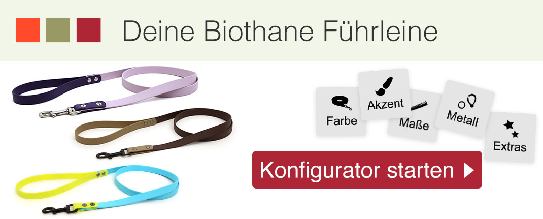 Biothane Führleinen konfigurieren